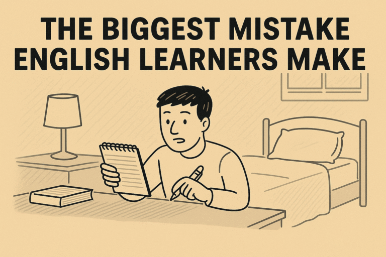 You Study English Every Day… So Why Can’t You Speak