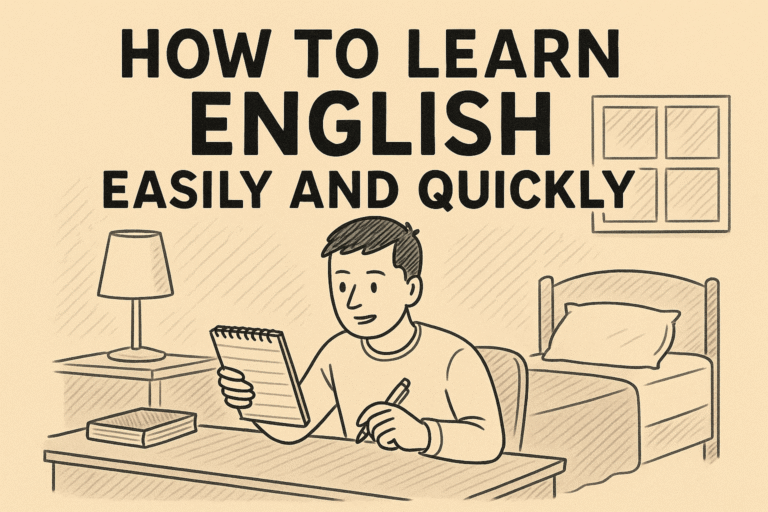 How to Learn English Easily and Quickly