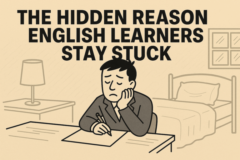 The Hidden Reason English Learners Stay Stuck