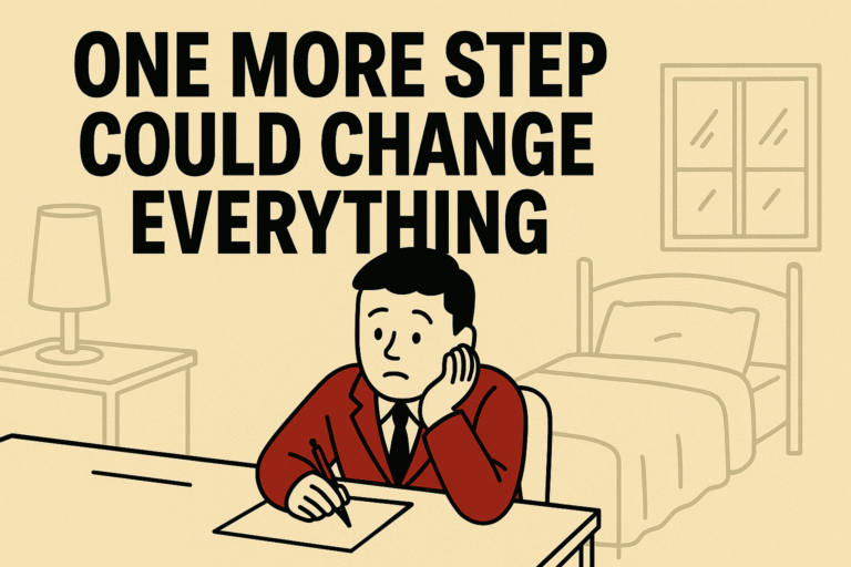 One More Step Could Change Everything