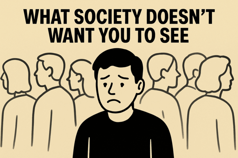 What Society Doesn’t Want You to See